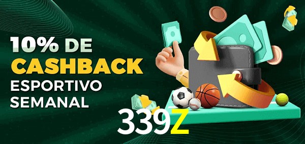 10% de bônus de cashback na 339Z